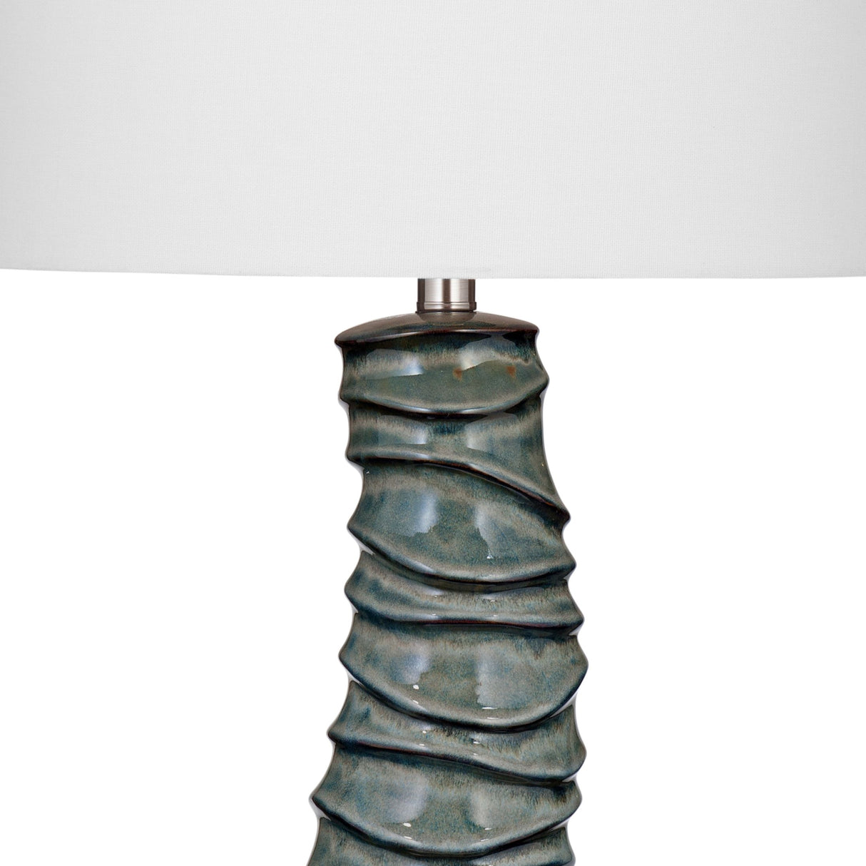 Gallie - Table Lamp - Blue / White