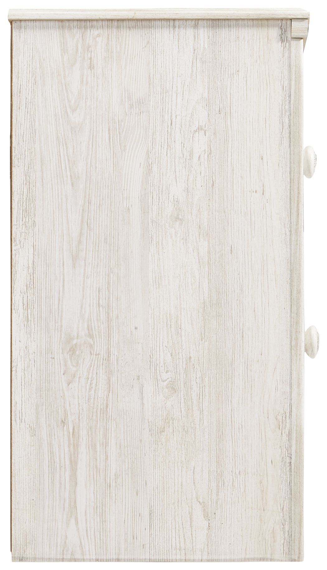 Paxberry - Two Drawer Night Stand - Whitewash