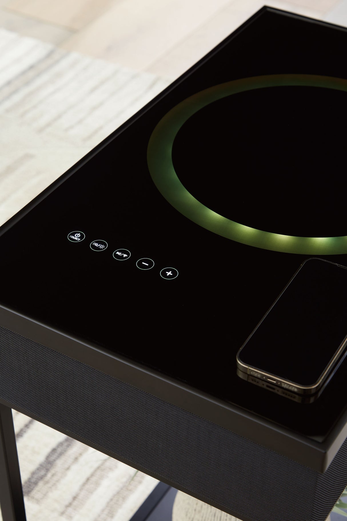 Gemmet - Accent Table - Black