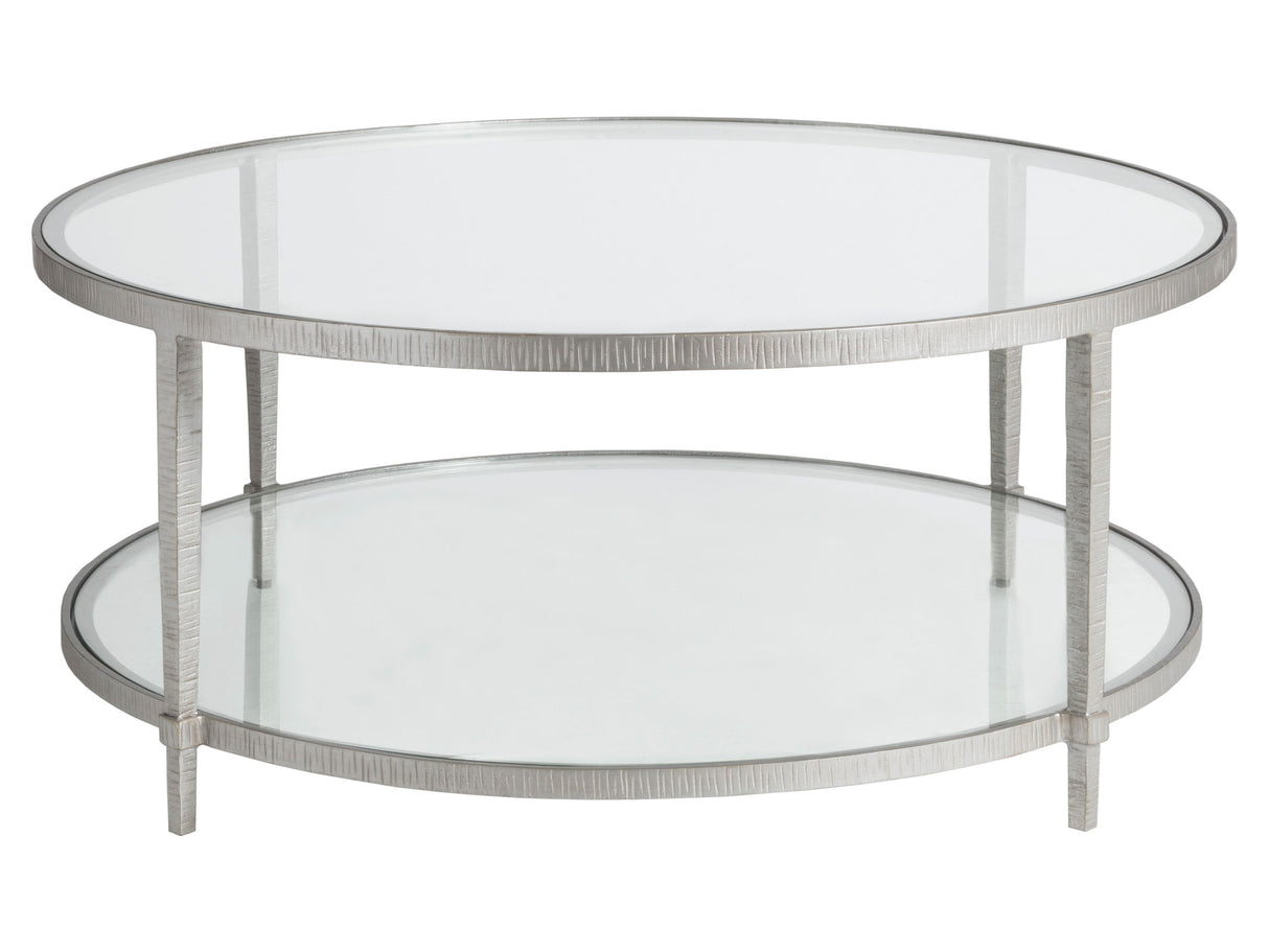 Metal Designs - Claret Round Cocktail Table