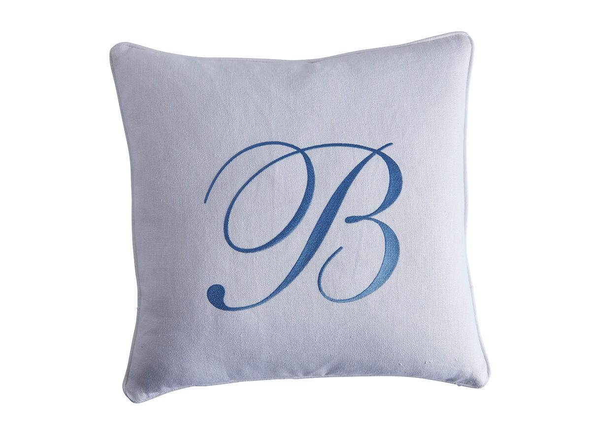 Barclay Butera Upholstery - Monogram Signature Pillow