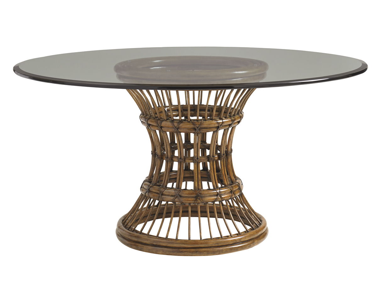 Bali Hai - Latitude Dining Table With Glass Top