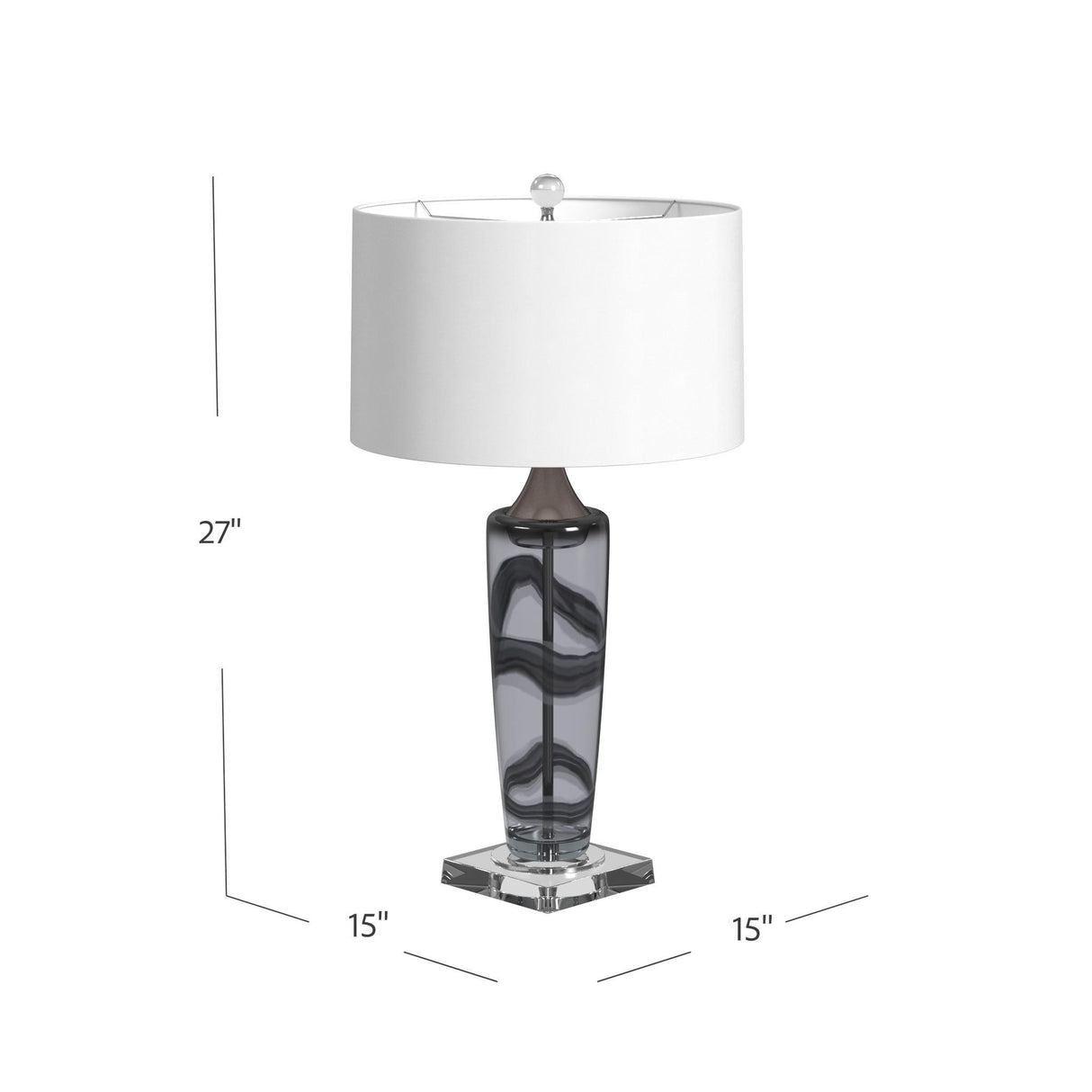 Nikola - Table Lamp - Gray