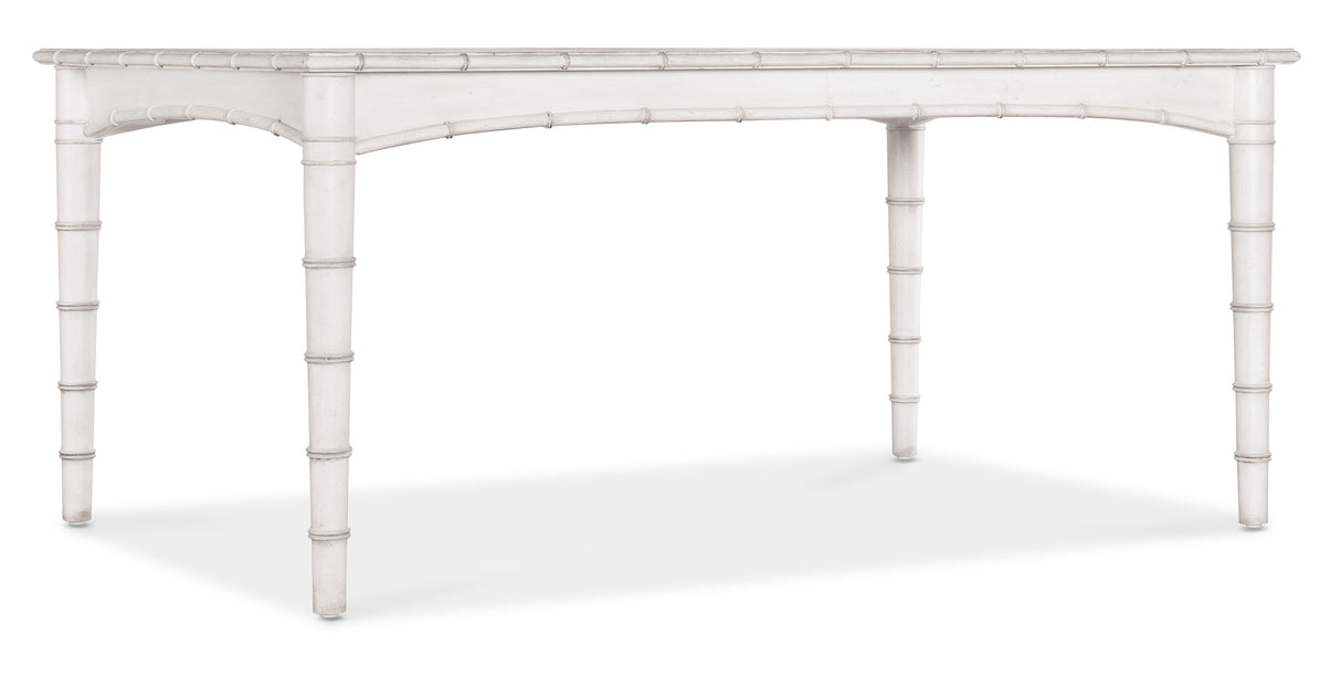 Charleston - Rectangle Dining Table With 1-20" Leaf - White