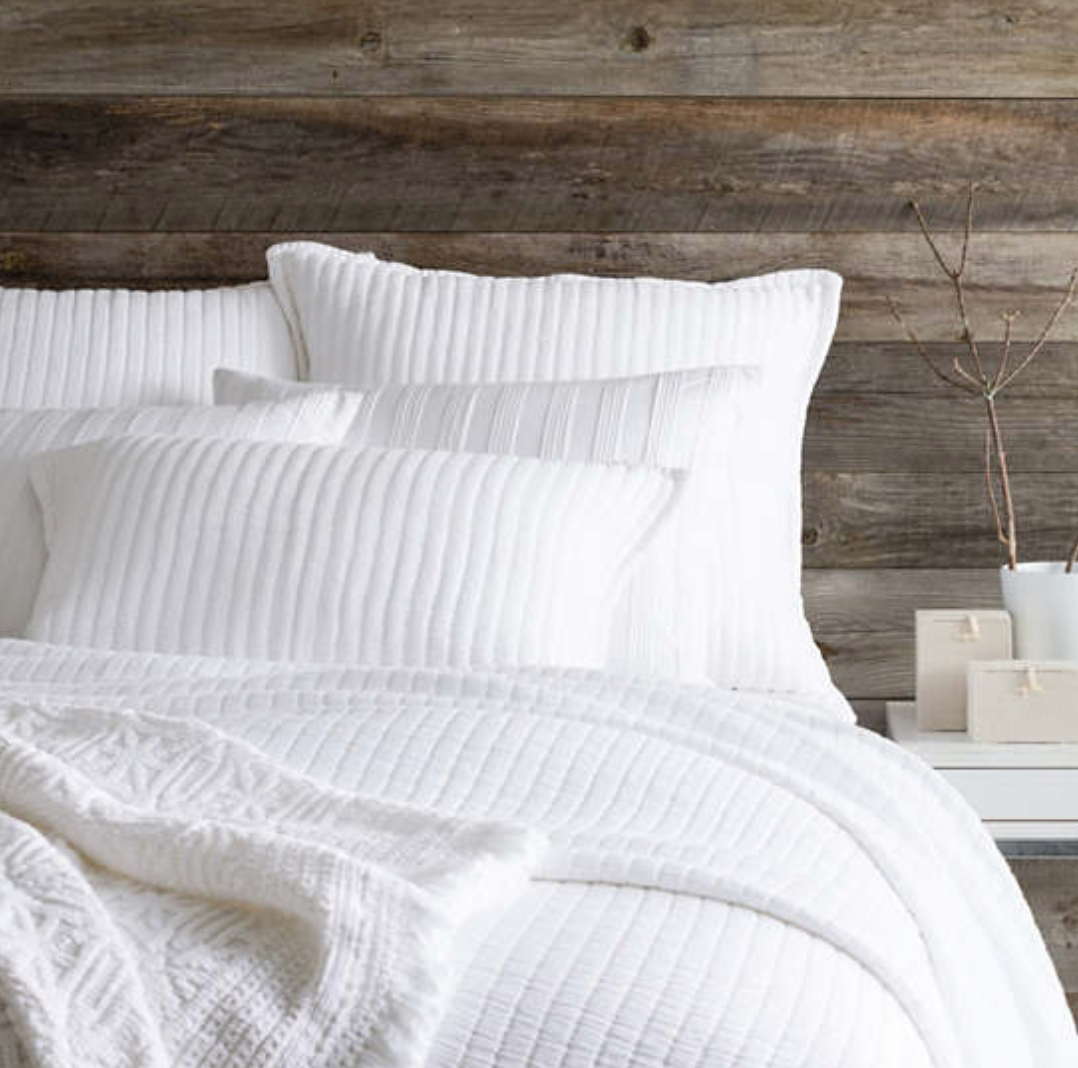 Boyfriend Matelassé Coverlet - WHITE, AEGEAN, TURQUOISE, SKY OR SAND