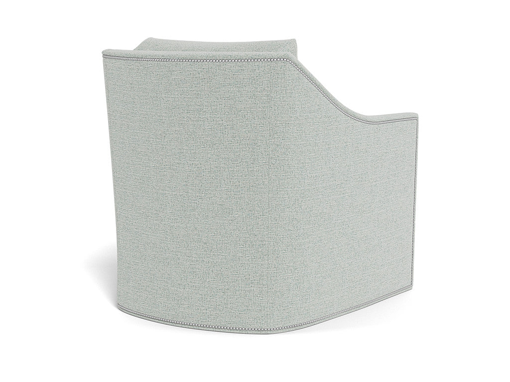 Walter Swivel Chair - Coconut Sky Blue
