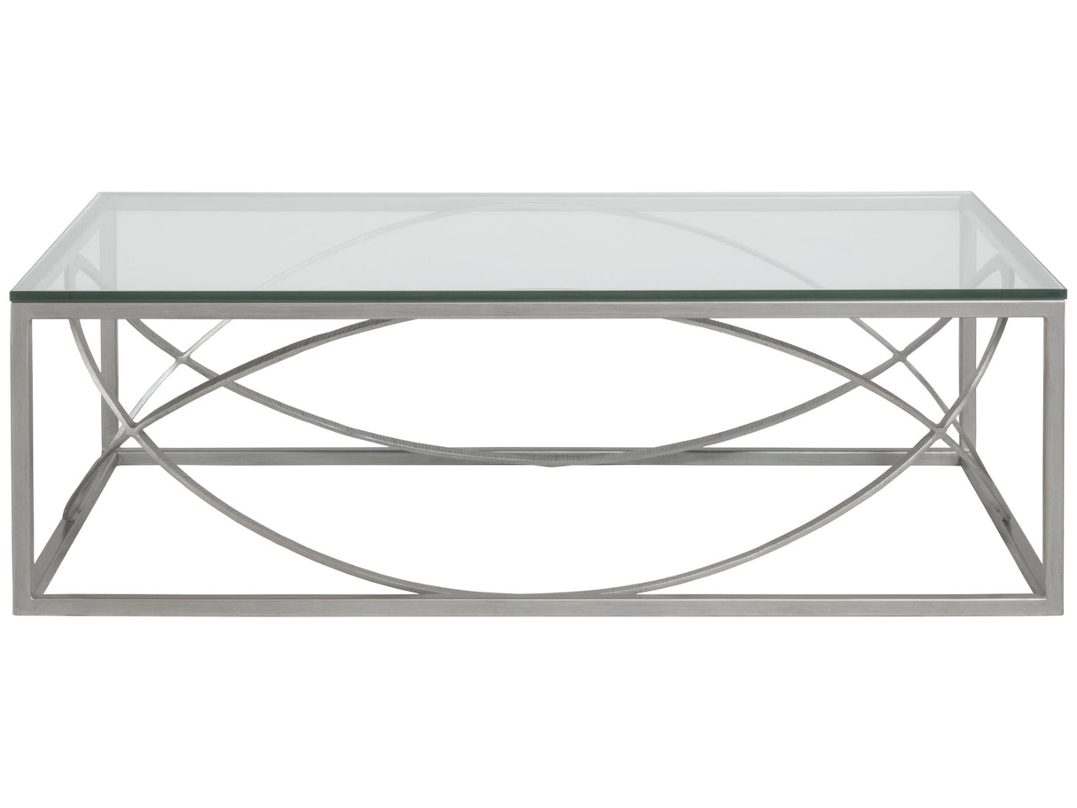 Metal Designs - Ellipse Rectangular Cocktail Table
