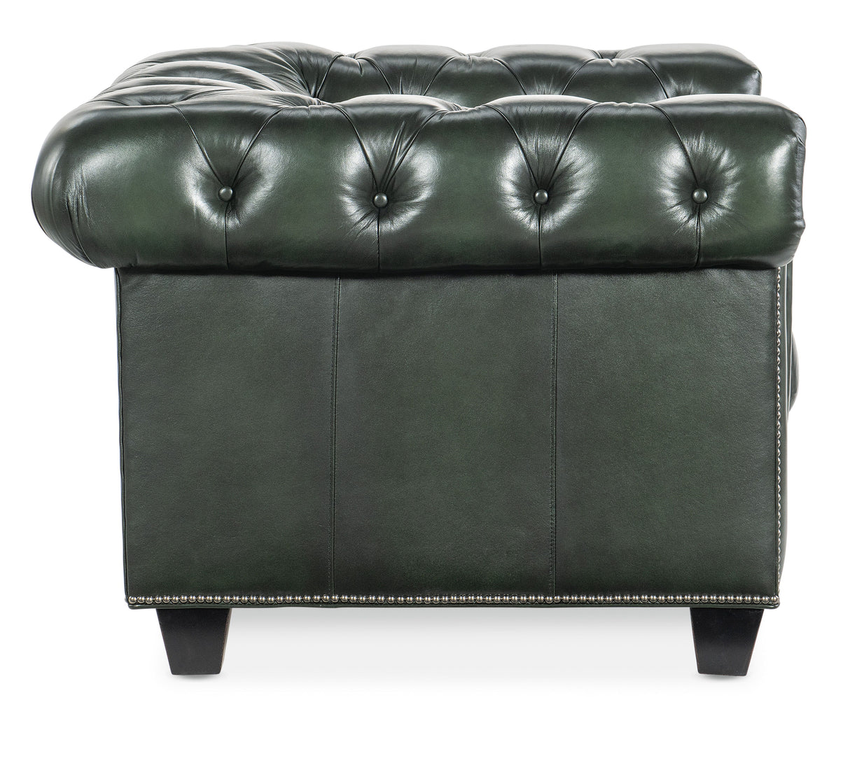 SS - Charleston Tufted Chair - Dark Green
