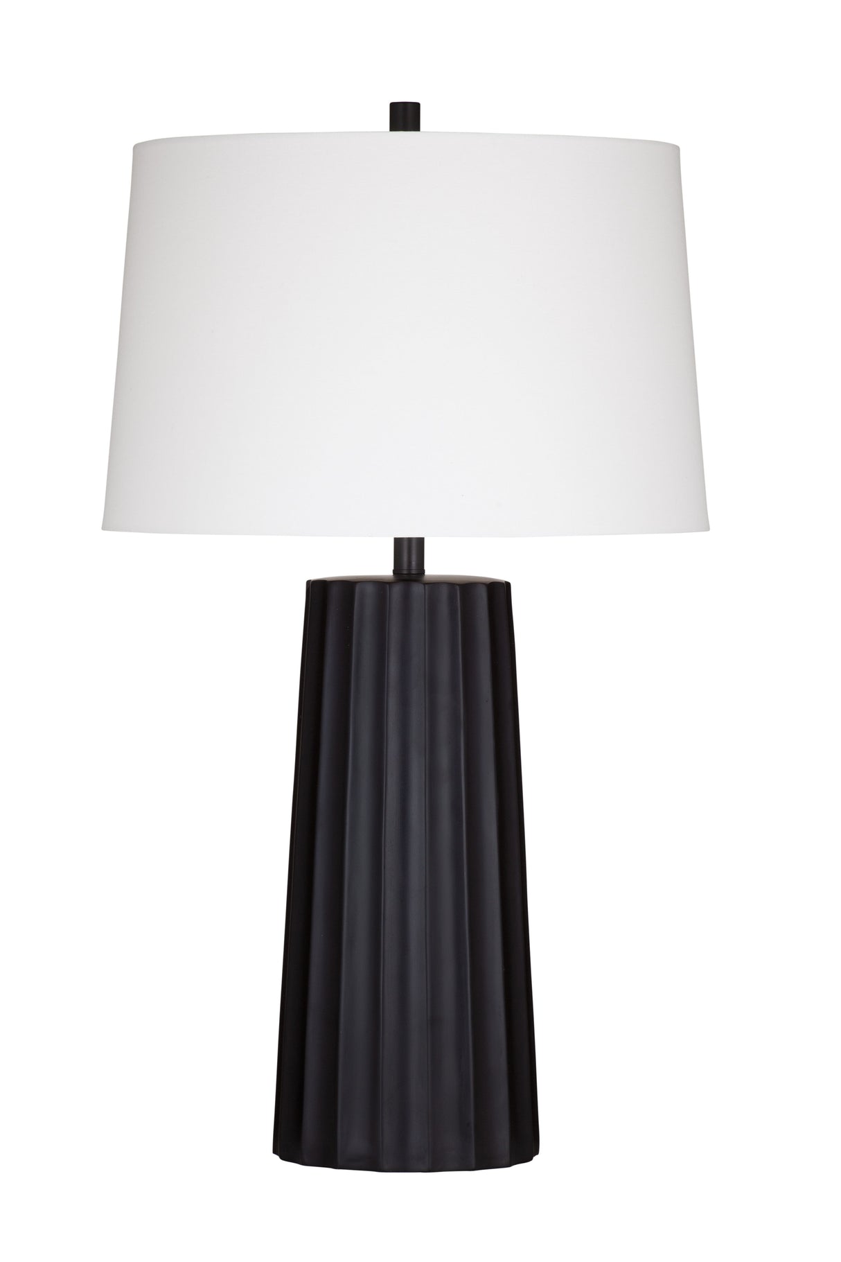 Sabine - Table Lamp - Black / White