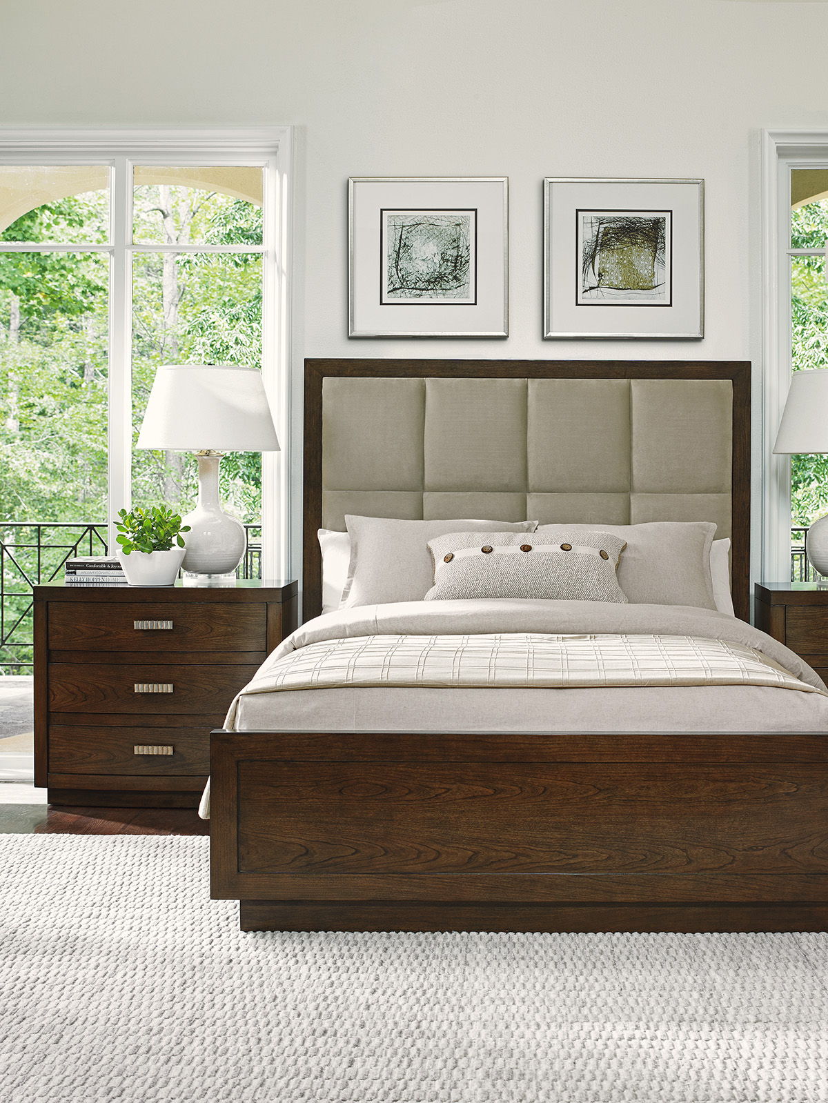 Laurel Canyon - Casa Del Mar Upholstered Bed