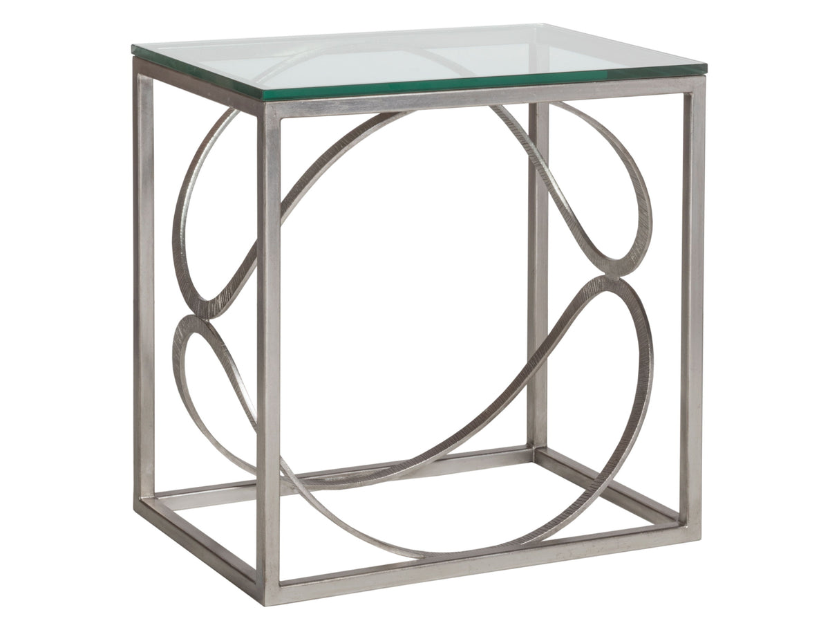 Metal Designs - Ellipse Rectangular End Table