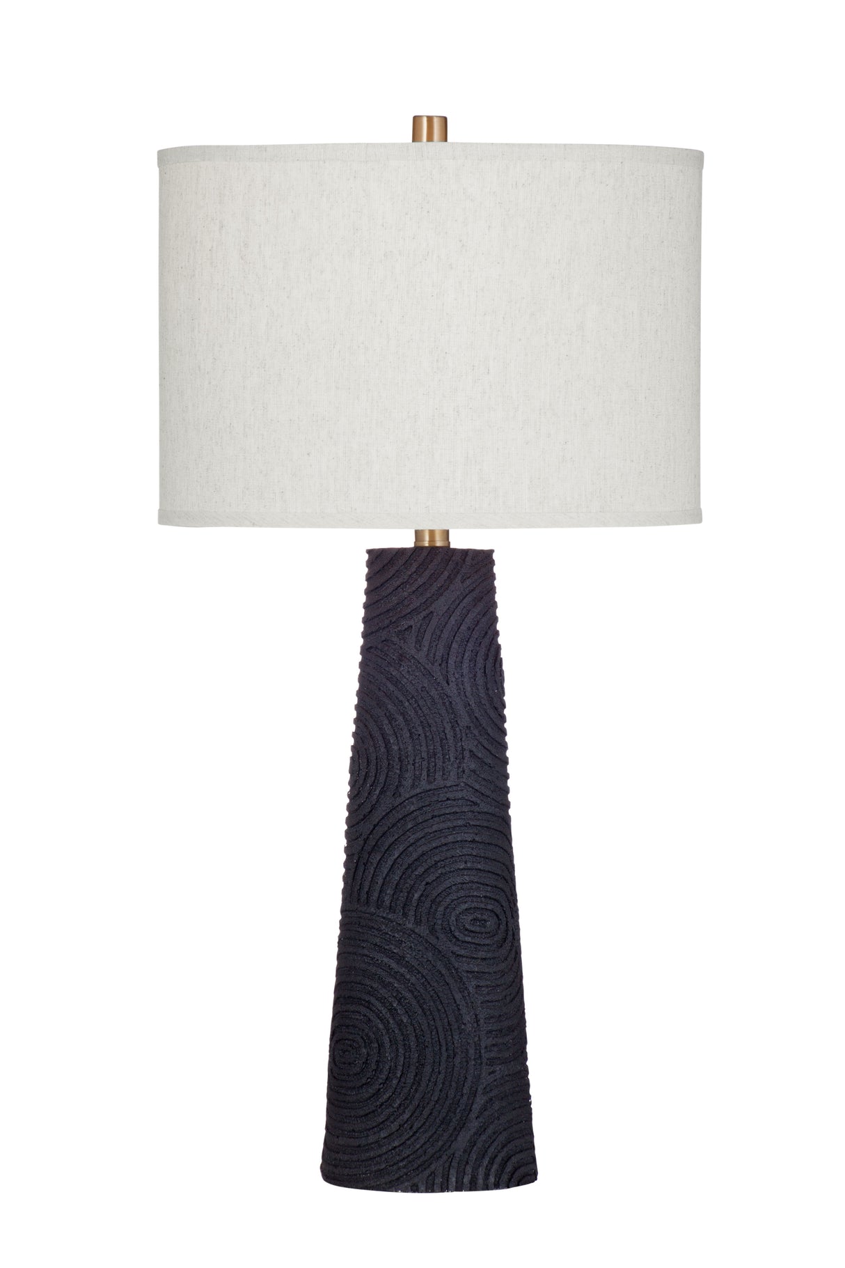 Merrick - Table Lamp - Black / White