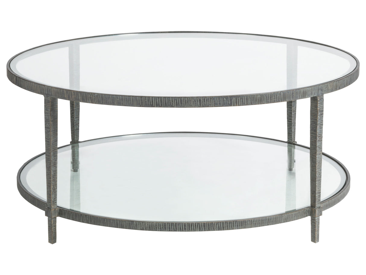 Metal Designs - Claret Round Cocktail Table