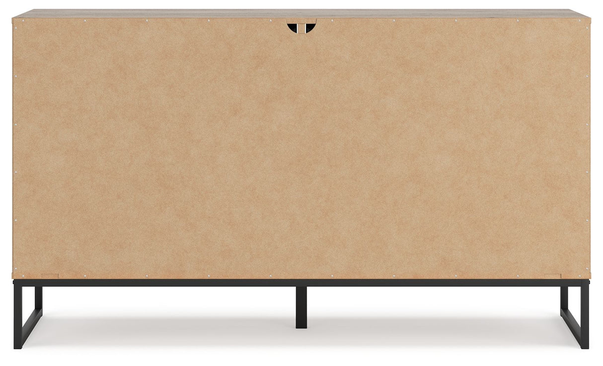 Deanlow - Six Drawer Dresser - Honey