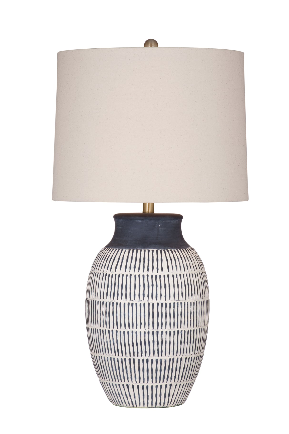 Marrengo - Table Lamp - Blue / Beige