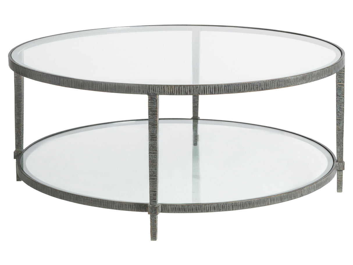 Metal Designs - Claret Round Cocktail Table