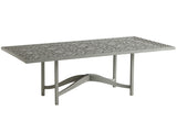 Silver Sands - Rectangular Dining Table - Pearl Silver