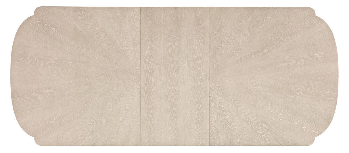 Nouveau Chic - Rectangle Dining Table With 1-22" Leaf - Light Brown