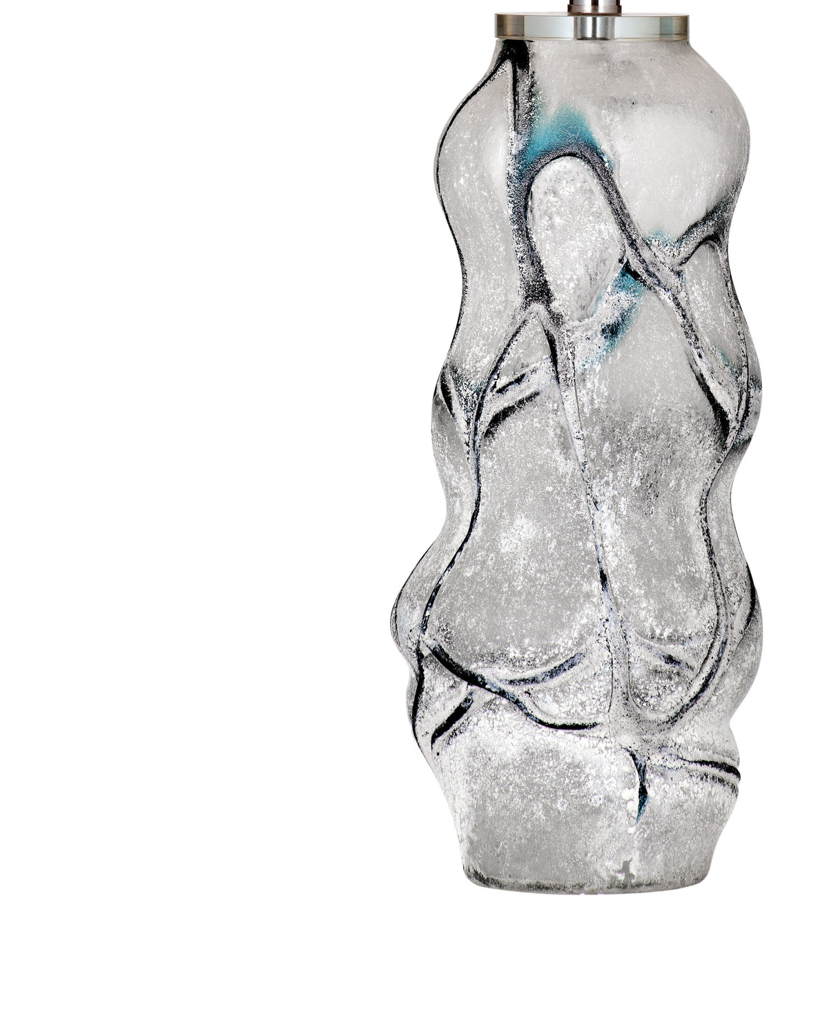 Ion - Table Lamp - Pearl Silver / White