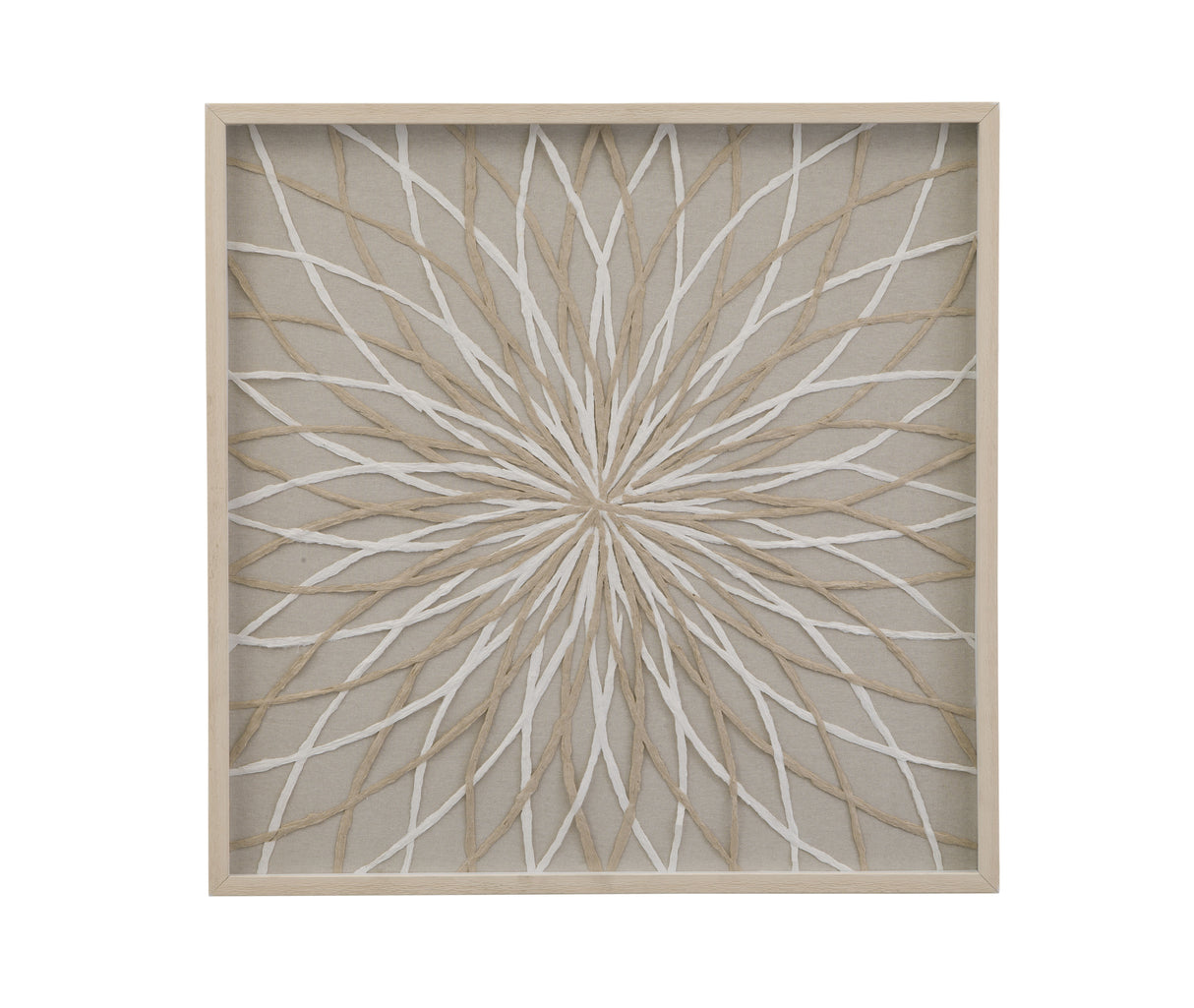 Bengaline Canvas Art - Beige