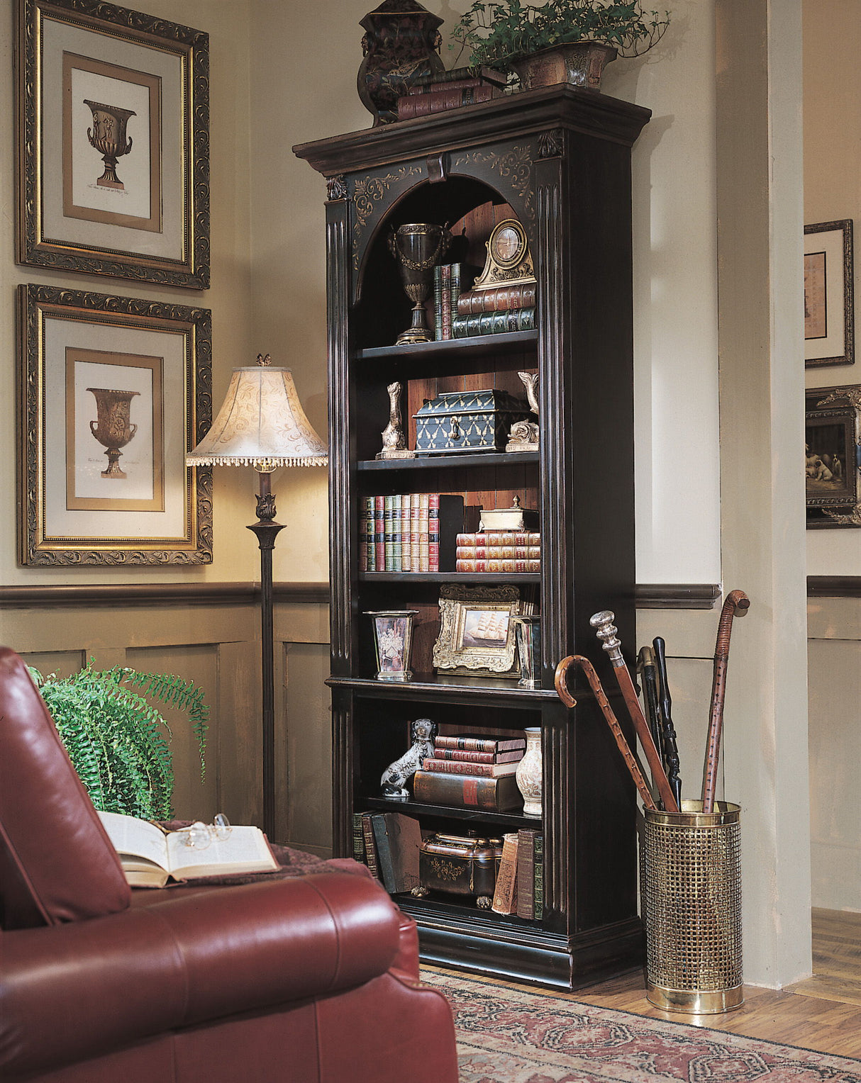 Melange - Bookcase - Black