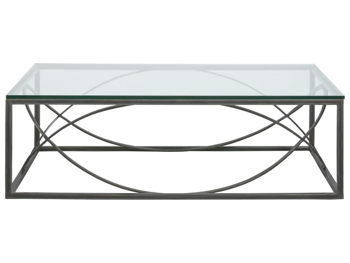Metal Designs - Ellipse Rectangular Cocktail Table