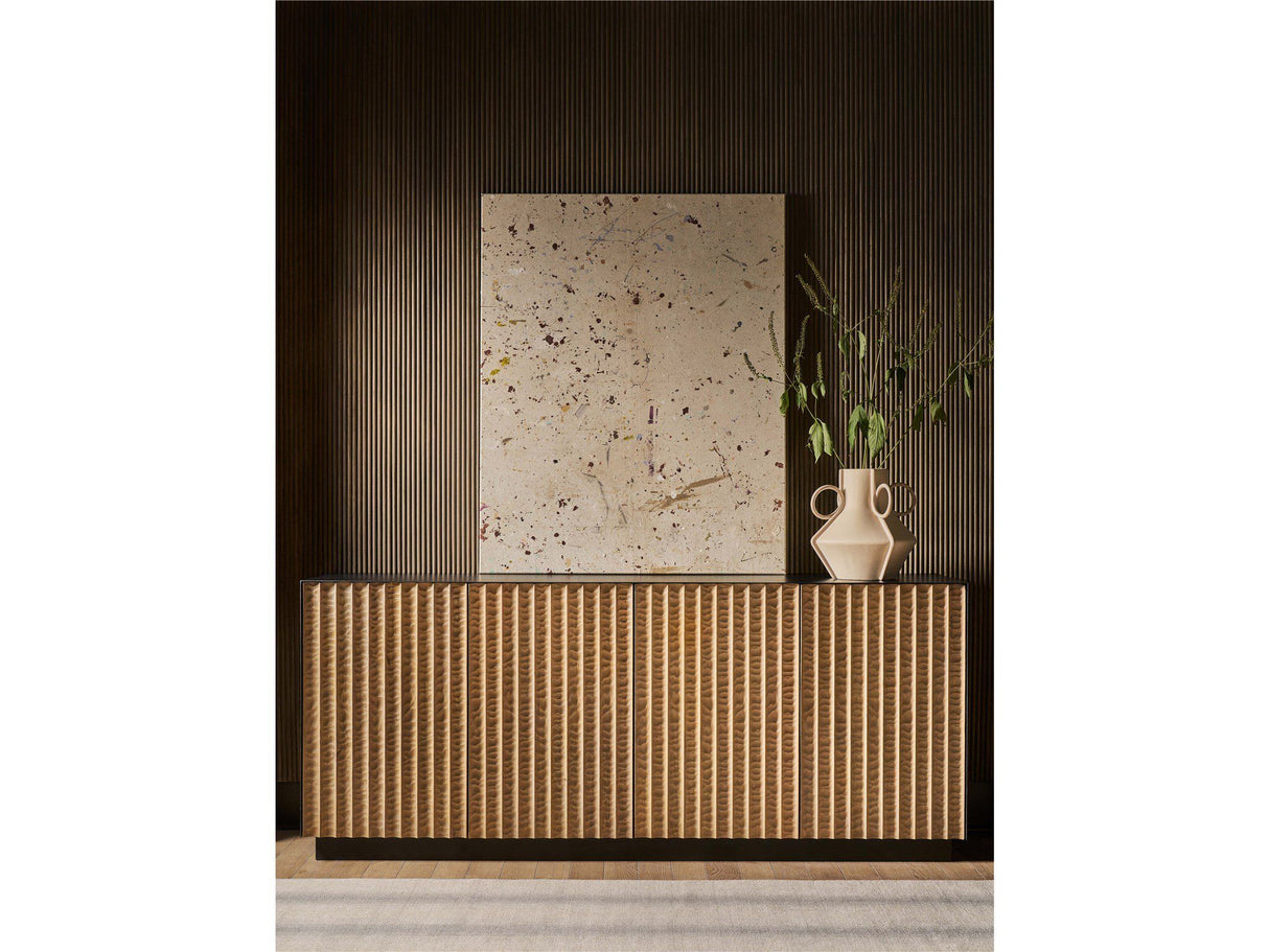 New Modern - Noir Credenza - Light Brown