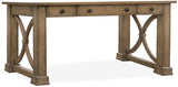 Melange - Architectural Writing Desk - Light Brown