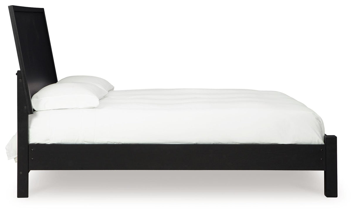 Danziar - Panel Bed With Low Footboard