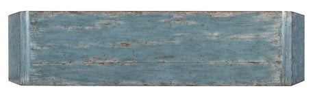 Commerce And Market - Inside Track Console Table - Blue