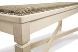 Bolanburg - Large UPH Dining Room Bench - Beige