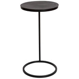 Brunei - Round Accent Table - Black