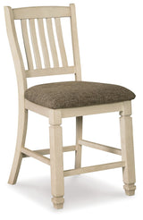Bolanburg - Upholstered Barstool (Set of 2) - Beige