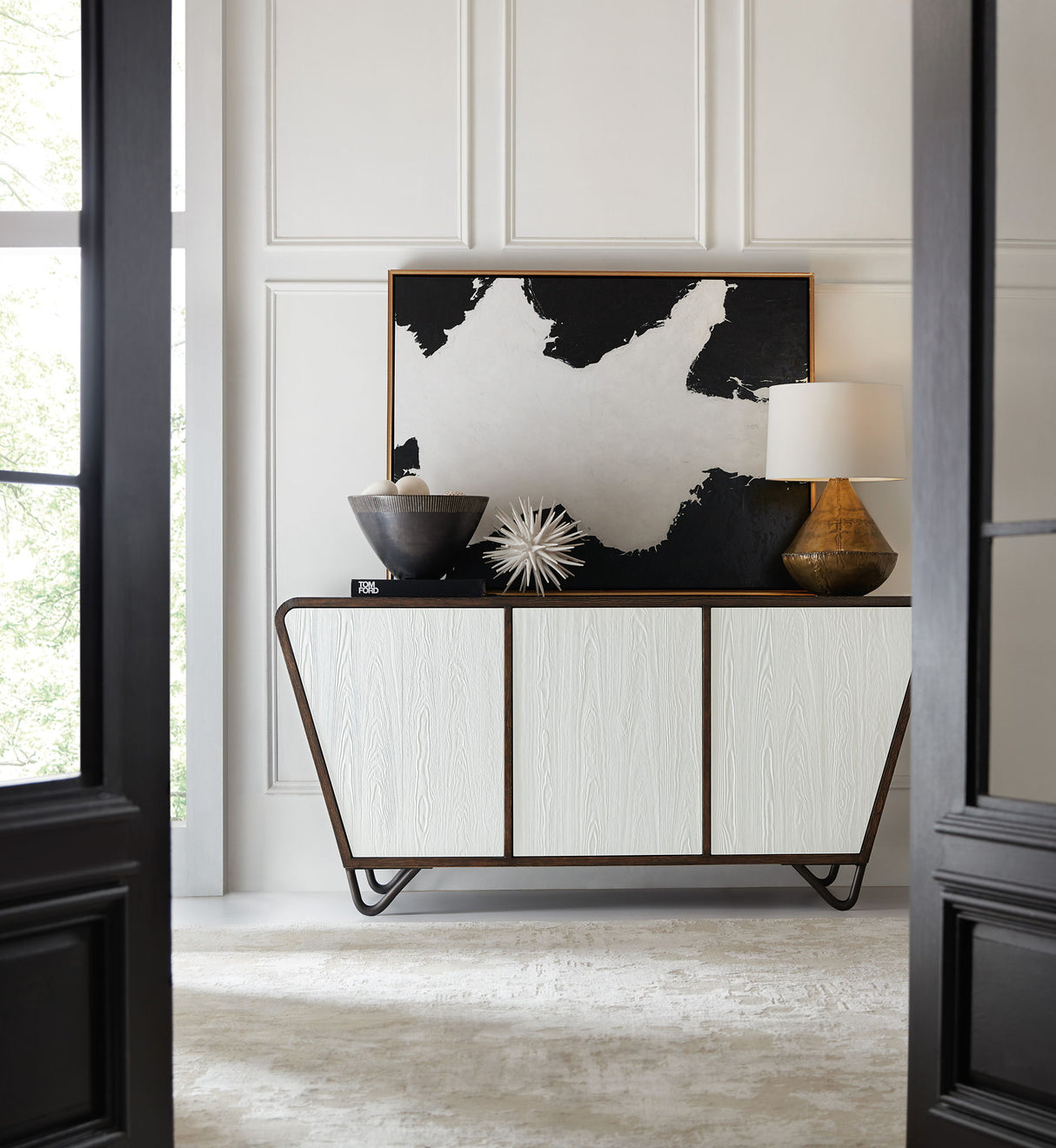 Melange - Terra Credenza - Dark Brown