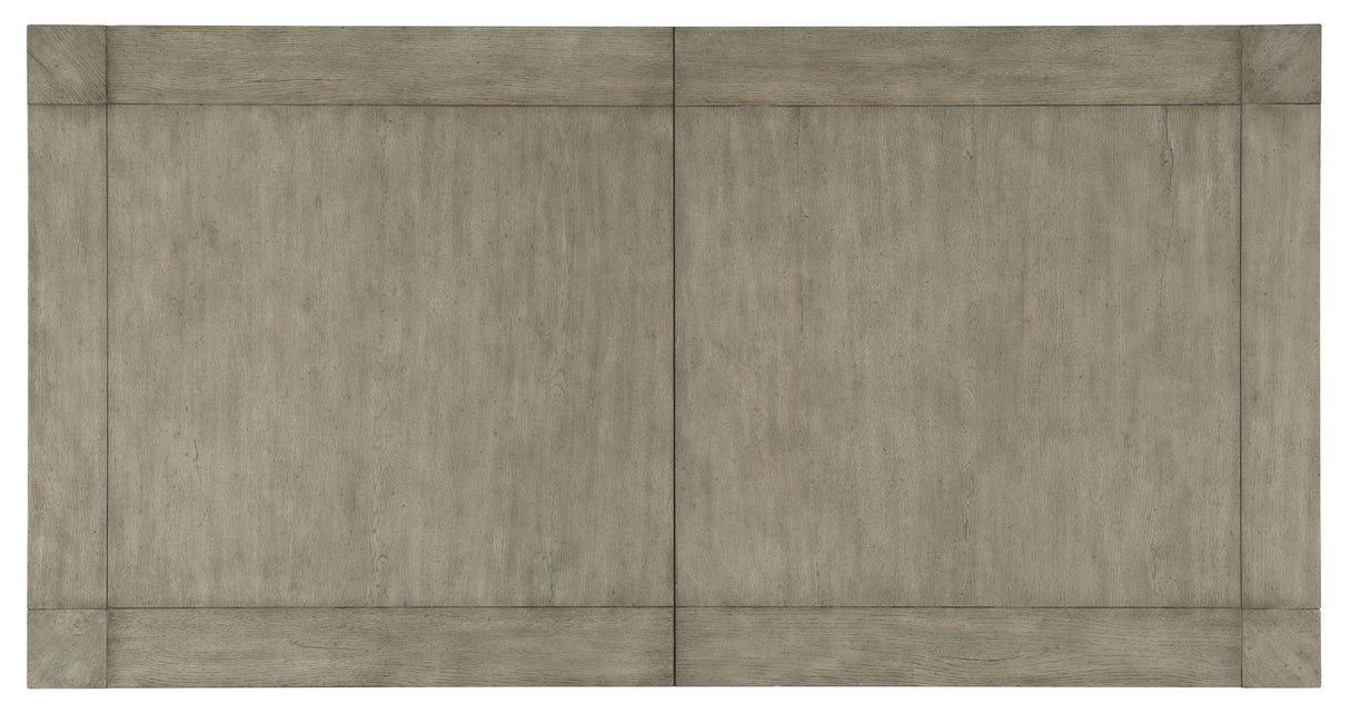 Linville Falls - North Fork Rectangle Dining Table With 1-24" Leaf - Gray