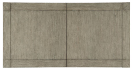 Linville Falls - North Fork Rectangle Dining Table With 1-24" Leaf - Gray