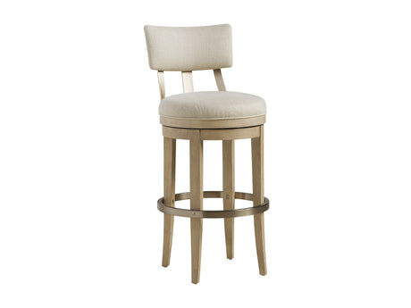 Malibu - Cliffside Swivel Upholstered Stool