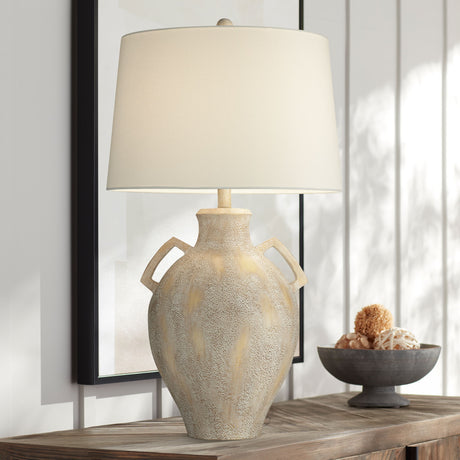 Poway - Table Lamp - Creme / Gold