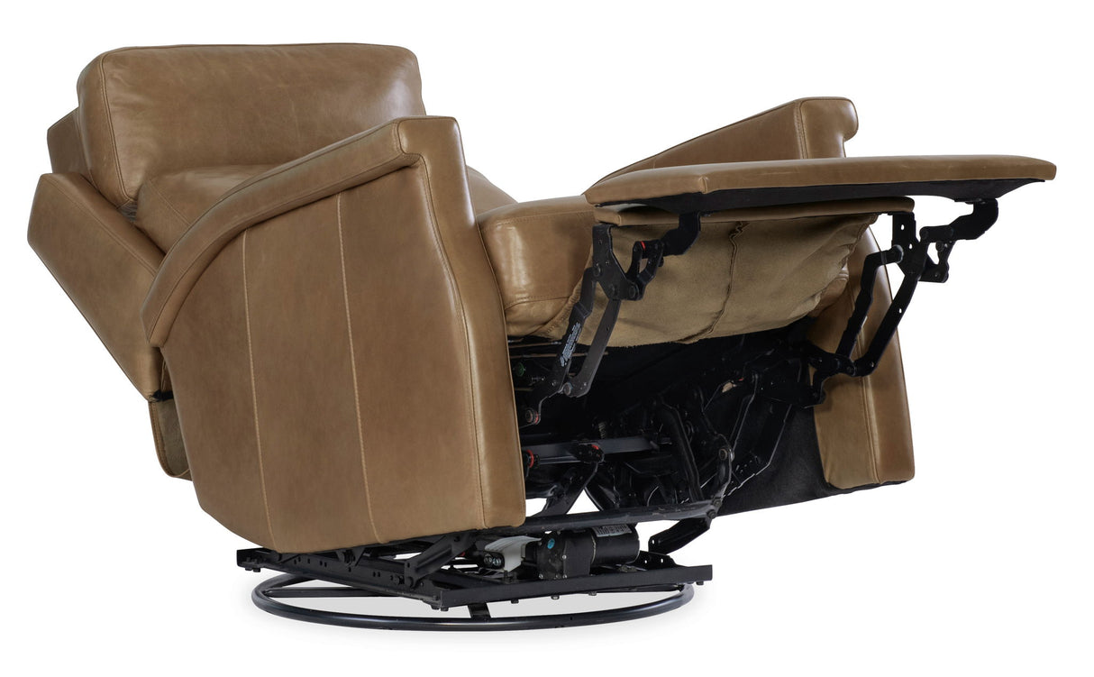 RC - Kaufman ZG Swivel Power  Recliner With  Pop-Up Headrest