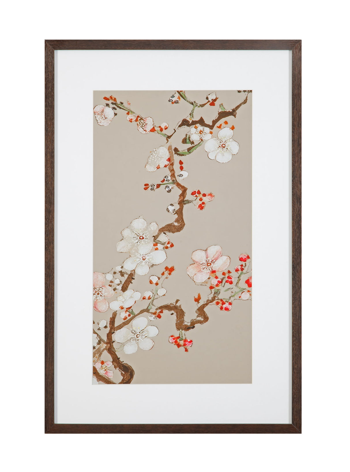 Pear Tree I Framed Print - Cream