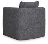 Vreni - Charcoal / Black - Accent Chair