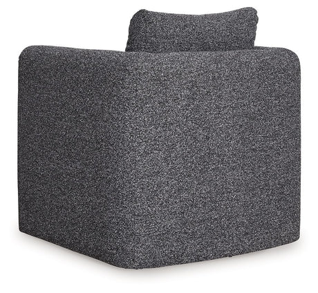 Vreni - Charcoal / Black - Accent Chair