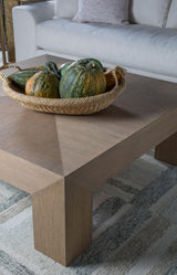 Simpatico - Simpatico Square Cocktail Table - Light Brown