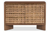 Eleana - Two Door Chest - Medium Wood