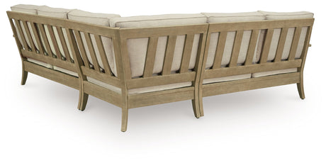 Clare View - 3-Piece Outdoor Sectional - Beige