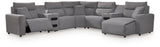 ModMax II - Salt And Pepper - Reclining Sectional