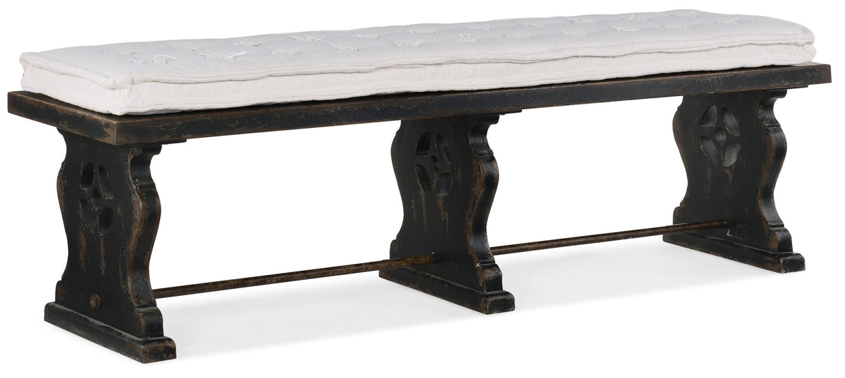 Ciao Bella - Bench - Beige / Black