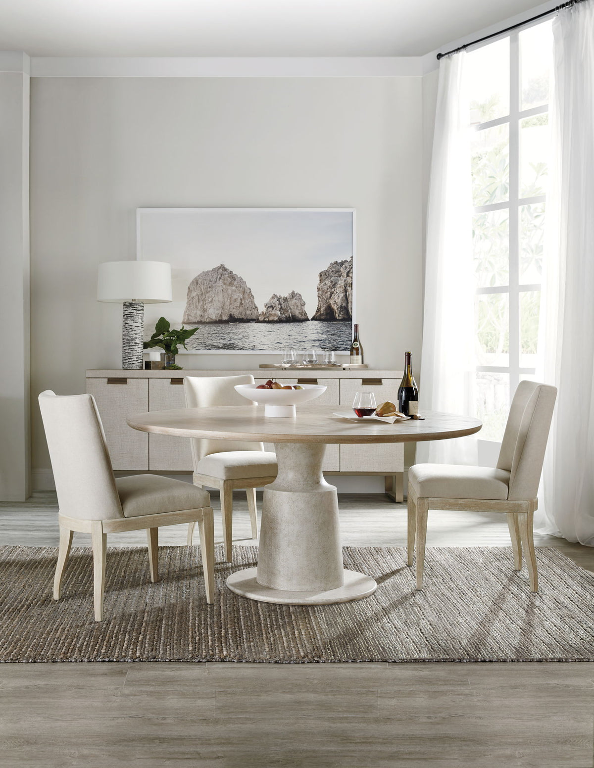 Cascade - Upholstered Side Chair (Set of 2) - Beige