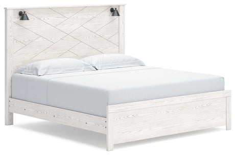 Gerridan - Panel Bedroom Set With Sconces