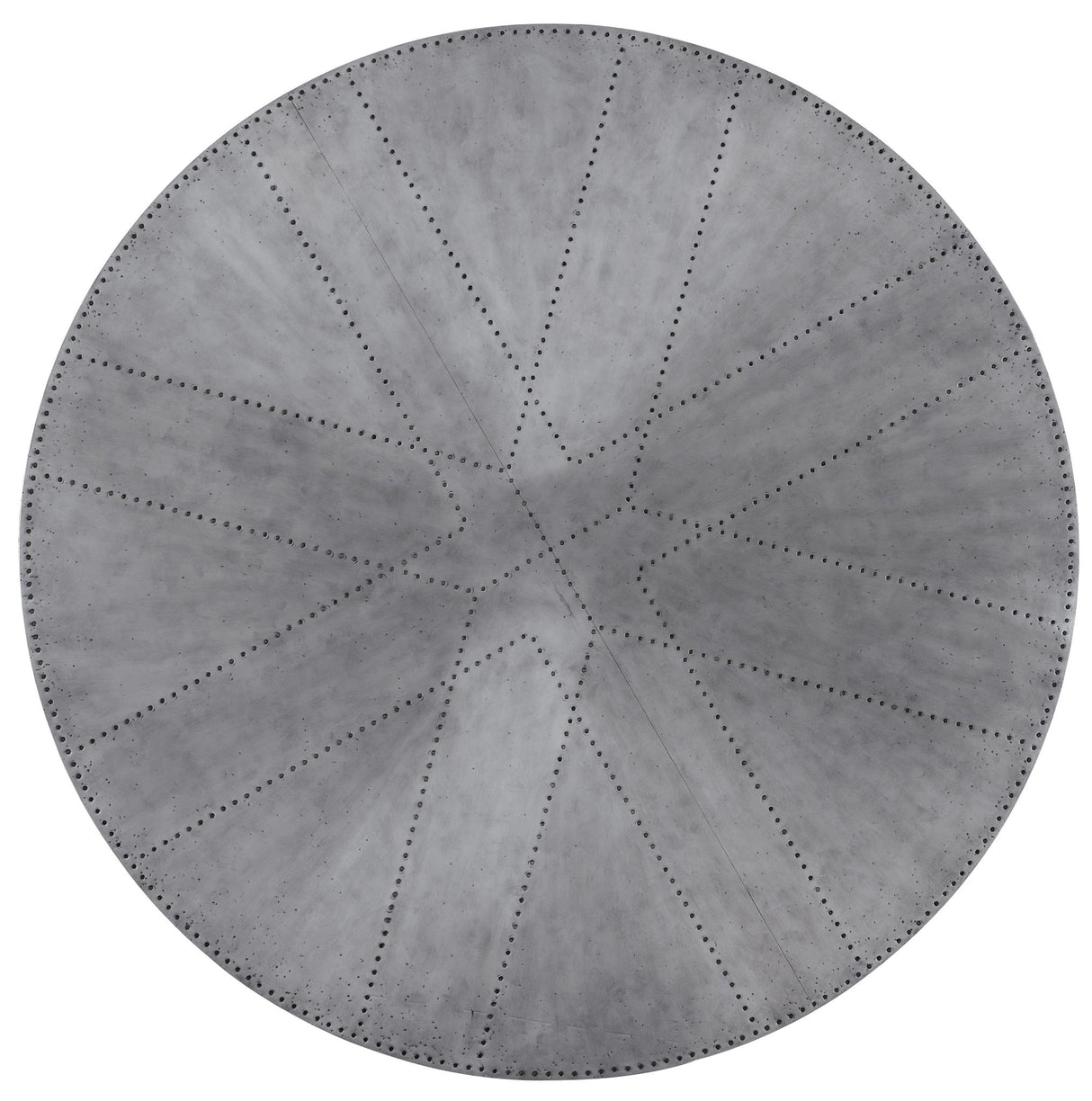 Boheme - Ascension 60" Zinc Round Dining Table